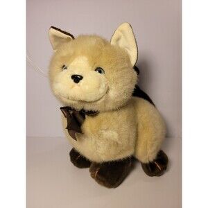 Vtg Siamese Cat Plush 12" Mervyns Playful Pals Kitty Stuffed Animal Korea Kitten